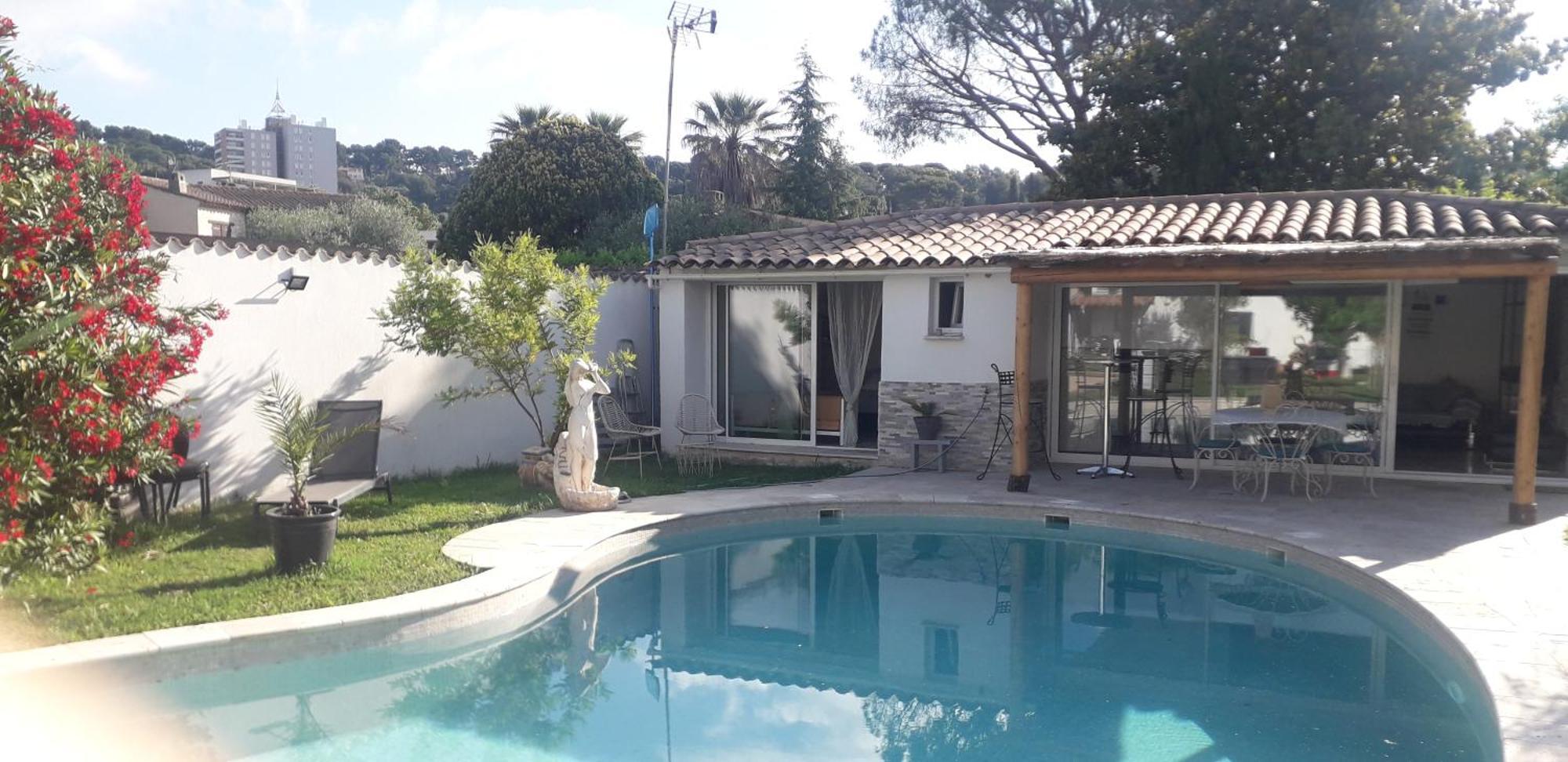 Logement Independant Au Calme Proche Toutes Commodites Et Transports Le Cannet Buitenkant foto